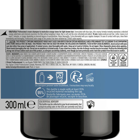LOREAL PRO CHROMA CREME  SHMP 300ML